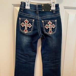 Two pairs of Wild Heart bootcut jeans, size 5